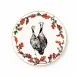 Norwood Narragansett Turkey Pattern Bone China Round Salad Plate
