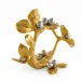 Golden Winter Berry Napkin Ring