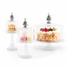 Christmas Tree Glass Dome Stand Short