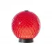 Balloton Luce Rosso Sandblasted Table Lamp