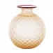 Monofiori Balloton Pesca Sandblasted Small Vase