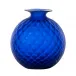 Monofiori Balloton Sapphire Sandblasted Small Vase