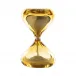 Clessidra by Fulvio Bianconi e Paolo Venini Sommersa Amber/Crystal Small Hourglass