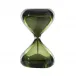 Clessidra by Fulvio Bianconi e Paolo Venini Sommersa Apple Green/Crystal Hourglass