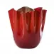 Fazzoletto by Fulvio Bianconi e Paolo Venini Red/Apple Green Large Vase