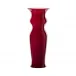 Odalische by Leonardo Ranucci Red Medium Vase