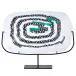 Serpente by Carlo Scarpa Milk-White/Opaque Turquoise/Black