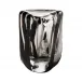 Black Belt by Peter Marino Crystal/Black Extra Small Vase