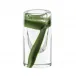 Cilindro by Peter Marino Crystal/Apple Green/Milk-White 15 Cm Vase