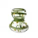 Gran Bulbo Mini by Peter Marino Crystal Milk-White/Green Apple/Gold Vase