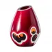 Geodi by Sonia Pedrazzini Red/Milk-White/Amber Vase
