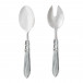 Aladdin Brilliant Light Gray Salad Server Set 9.75"L