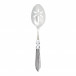 Aladdin Brilliant Light Gray Slotted Serving Spoon 9.5"L