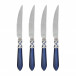 Aladdin Antique Blue Steak Knives - Set of 4 9"L