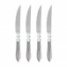 Aladdin Brilliant Light Gray Steak Knives - Set of 4 9"L