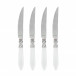 Aladdin Antique White Steak Knives - Set of 4 9"L