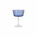 Barocco Cobalt Coupe Champagne Glass 5.5"H, 8 oz