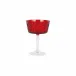 Barocco Ruby Coupe Champagne Glass 5.5"H, 8 oz