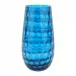 Bolla Glass Ash Blue Pebbled Vase