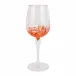 Chiara Orange Wine Glass 9.75"H, 16 oz