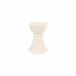 Casa Ivory Candlestick Medium 5"D, 7"H