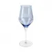 Contessa Blue Water Glass 9.5”H, 11 oz