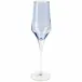 Contessa Blue Champagne Glass 10.25”H, 7 oz