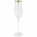 Contessa Gold Champagne Glass 10.25”H, 7 oz