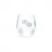 Drop White Stemless Wine Glass 4"H, 10 oz