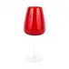 Francesca Red Water Glass