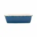 Italian Bakers Blue Small Rectangular Baker 9.75"L, 5.75"W, 1 Quart