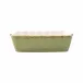 Italian Bakers Green Small Rectangular Baker 9.75"L, 5.75"W, 1 Quart