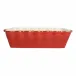 Italian Bakers Red Medium Rectangular Baker 14.5"L, 8.5"W, 3.5"H, 3.5 Quarts