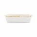 Italian Bakers White Small Rectangular Baker 9.75"L, 5.75"W, 1 Quart