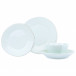 Lastra Aqua Four-Piece Place Setting 6"-10.5"D