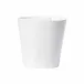 Lastra White Utensil Holder 5.5"D, 6.5"H