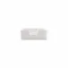 Lastra White Guest Towel Holder 8.25"L, 5.25"W, 3.25"H