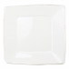 Melamine Lastra White Square Platter 15"L, 14.5"W