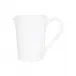 Melamine Lastra White Pitcher 7"H, 6 Cups