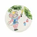 Nutcrackers Mouse King Round Platter 14.25"D