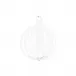Nuovo Stripe White Ornament