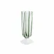 Nuovo Stripe Green Champagne Glass 6.5"H, 8 oz