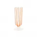 Nuovo Stripe Orange Champagne Glass