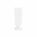 Nuovo Stripe White Champagne Glass