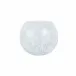 Nuvola White Vase Small Round 6"D, 5.25"H, 56 oz