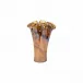 Onda Glass Tortoiseshell Vase Short