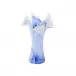 Onda Glass Cobalt Twisted Flower Vase