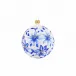 Ornaments Blue and White Flowers Ornament