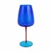 Pompidou Blue Water Glass 9.75"H, 24 oz