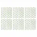 Papersoft Napkins Dot Green Cocktail Napkins (Pack of 20) - Set of 6 5"Sq (Folded) 10"Sq (Flat)